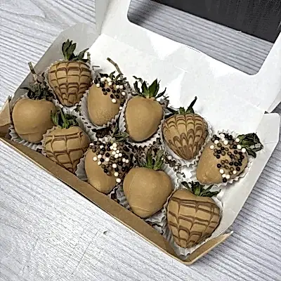 Клубника в шоколаде Золотая карамель
